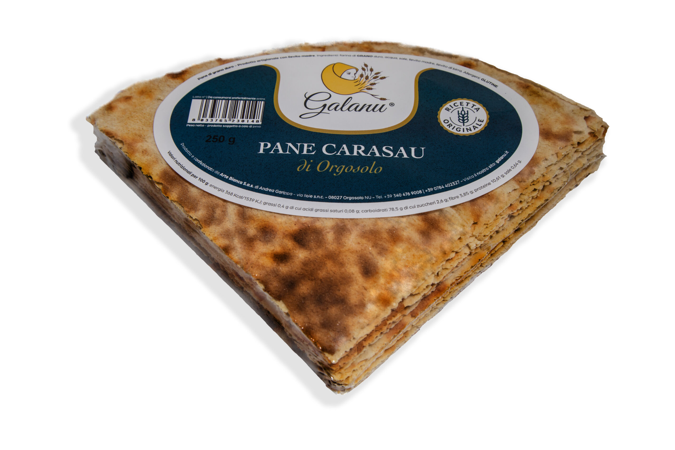 Pane Carasau “Formato Spicchio” - 500 g