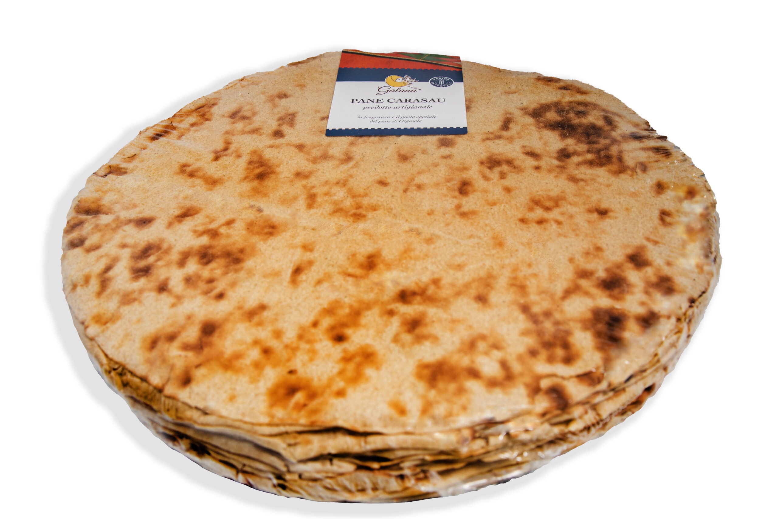 Pane Carasau INTEGRALE “Formato Tondo” - 1 kg