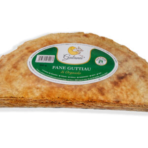 galanu guttiau 500 gr etichetta verde Pane Guttiau “Formato Mezzaluna” - 250 g